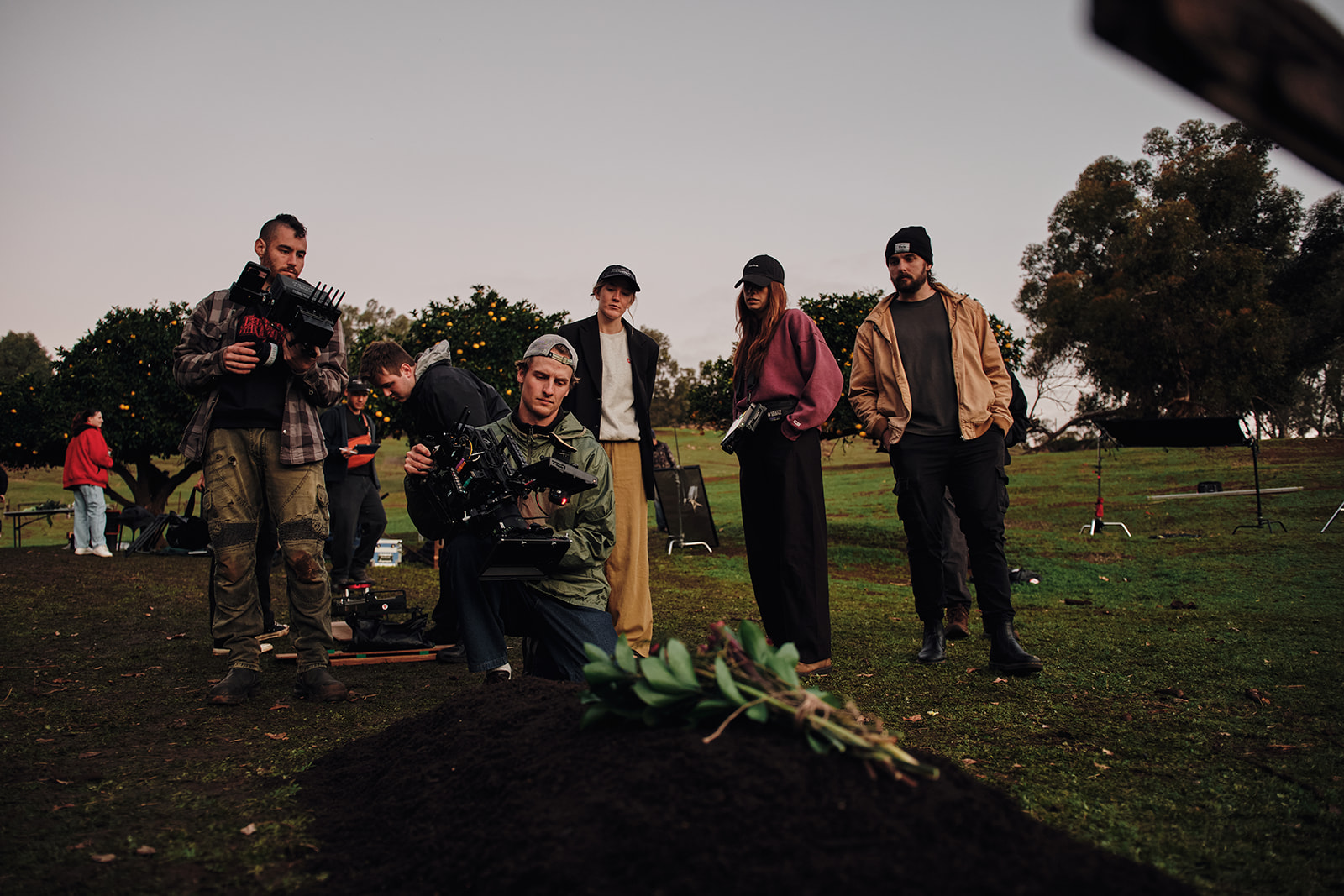 Behind the scenes — Till Death (Back Then), still 3