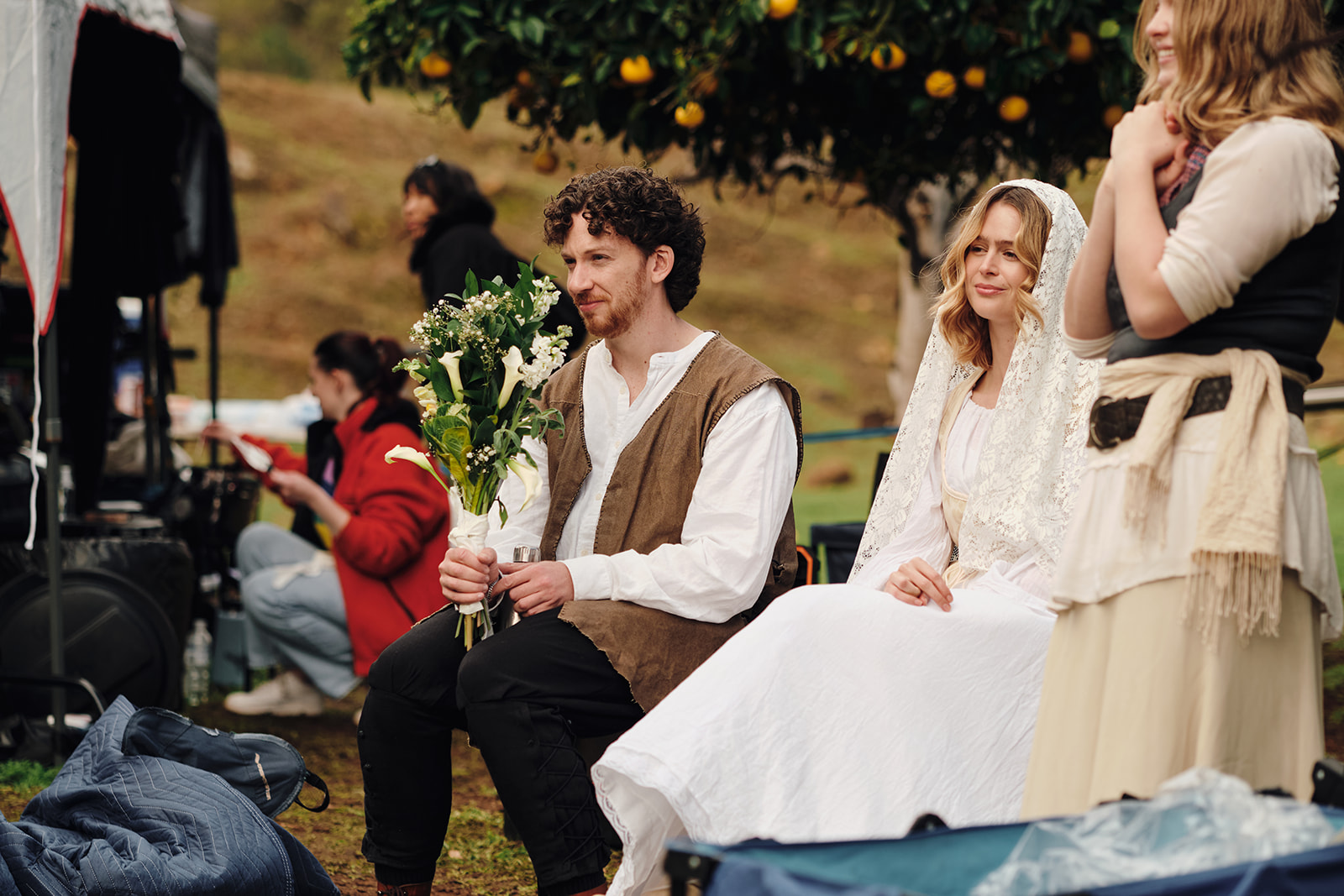 Behind the scenes — Till Death (Back Then), still 7