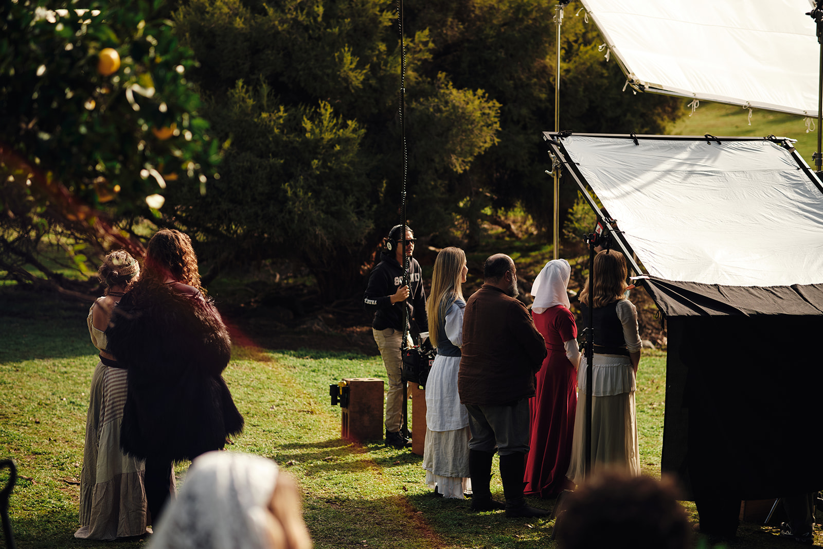 Behind the scenes — Till Death (Back Then), still 9