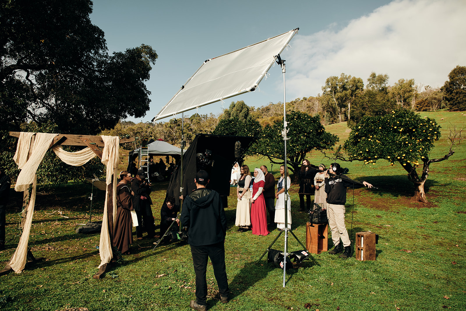 Behind the scenes — Till Death (Back Then), still 10