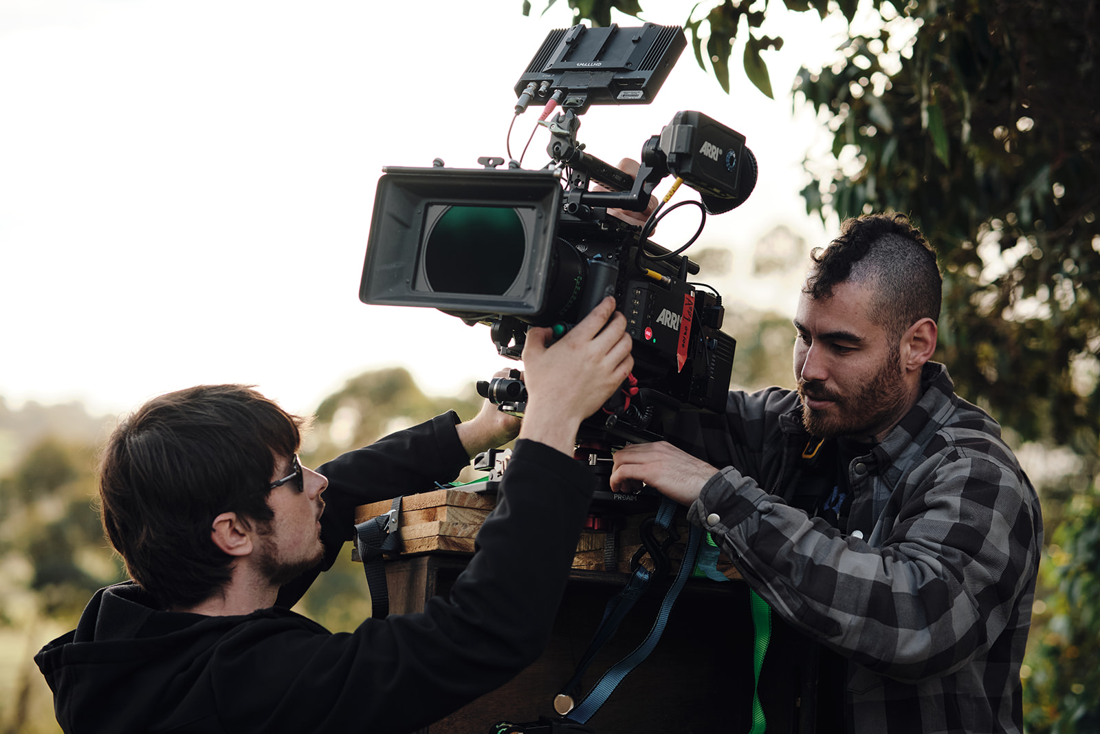 Behind the scenes — Till Death (Back Then), still 11