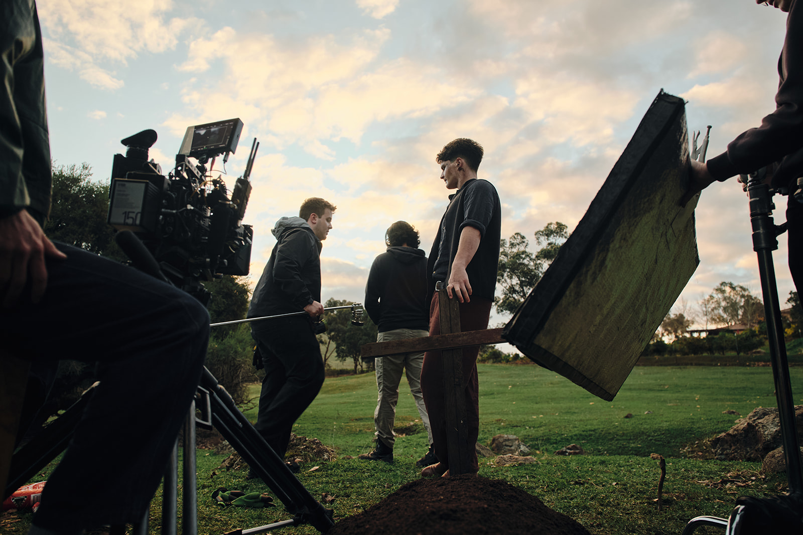 Behind the scenes — Till Death (Back Then), still 16