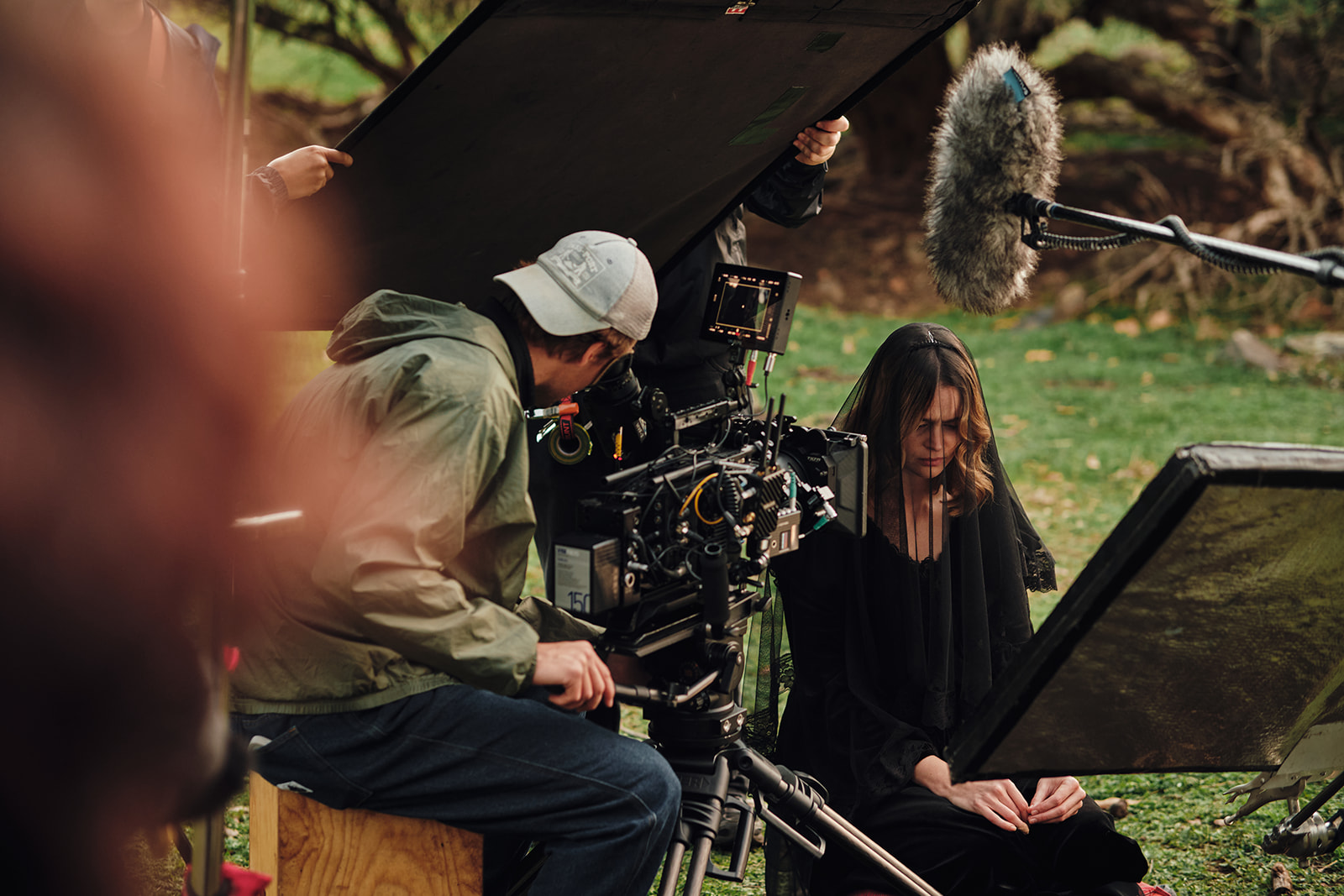 Behind the scenes — Till Death (Back Then), still 18